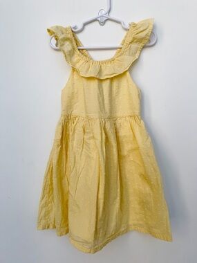 Toddler Girl Yellow Spring Dress Sundress